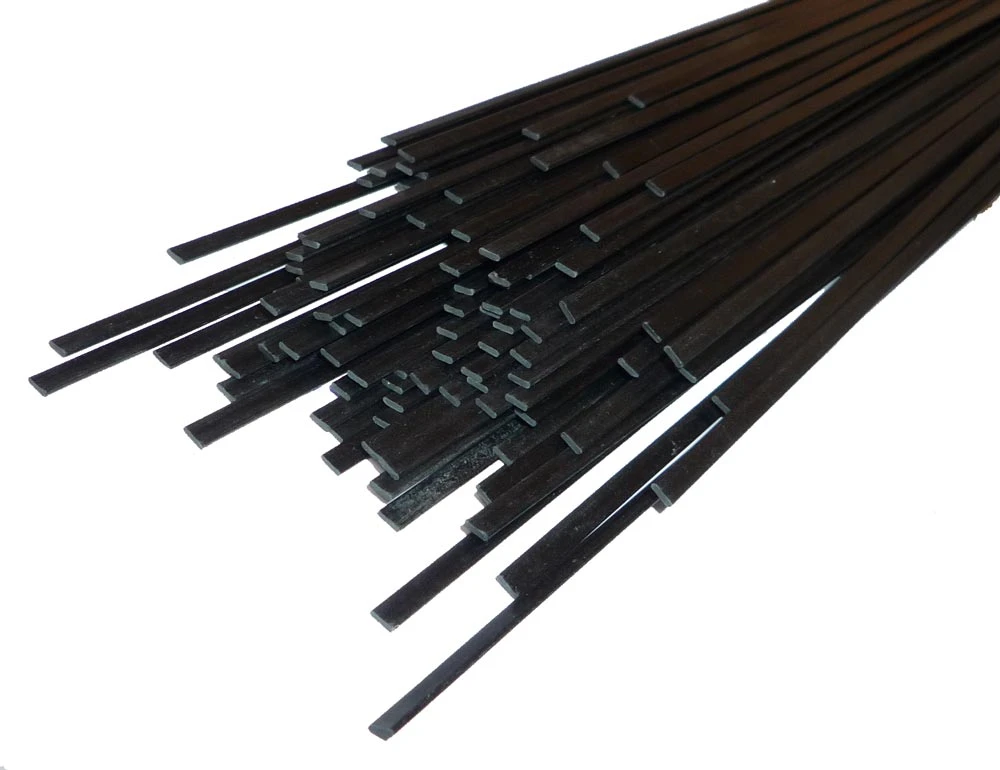 3mm X 0.8mm Carbon Strip 3 3mm X 0.8mm Carbon Strip