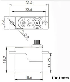 Blue Bird BMS-101DMG Servo - 1.0Kg.cm 0.07s 4.5g 8mm 11 Blue Bird BMS-101DMG Servo - 1.0Kg.cm 0.07s 4.5g 8mm -Model Toy Store blue bird bms 101dmg servo 1 0kg cm 0 07s 4 5g 8mm 50