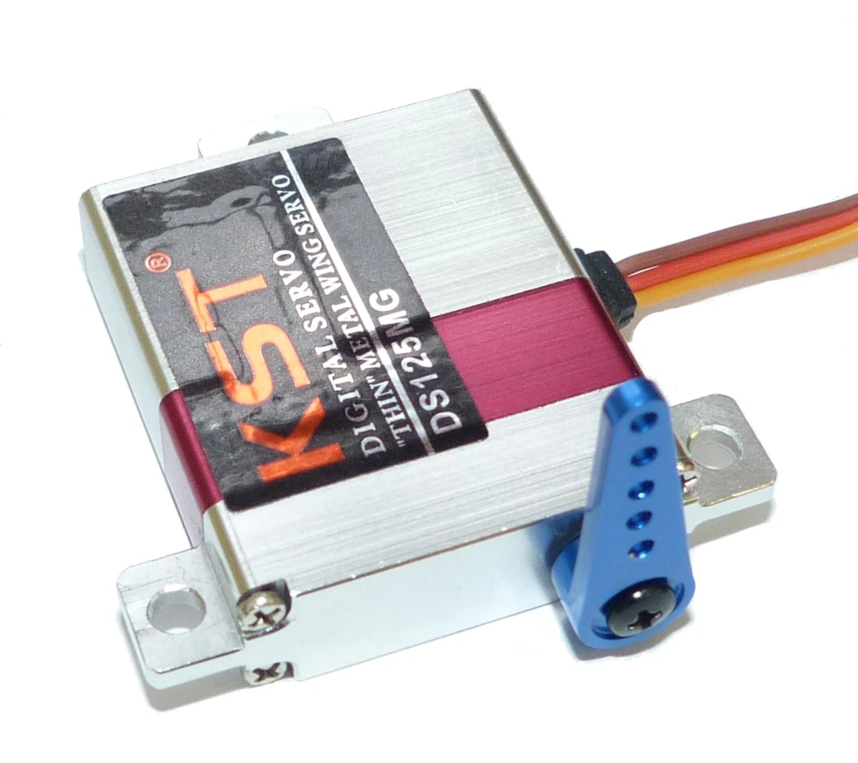 KST DS125MG WING Servo - 7.0Kg.cm 0.12s 28.0g 10mm 4 KST DS125MG WING Servo - 7.0Kg.cm 0.12s 28.0g 10mm - Image 2