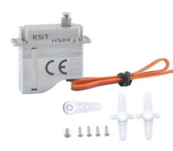 KST HS08B Servo - 5.2Kg.cm 0.11s 11.0g 8mm -Model Toy Store kst hs08b servo 5 2kg cm 0 11s 11 0g 8mm 50