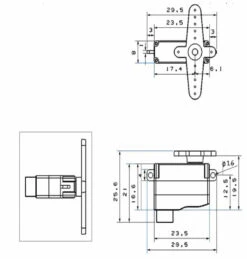 KST X08H V5 & V6 Wing Servo - 2.8Kg.cm 0.09s 8.9g 8mm 11 KST X08H V5 & V6 Wing Servo - 2.8Kg.cm 0.09s 8.9g 8mm -Model Toy Store kst x08h v5 v6 wing servo 2 8kg cm 0 09s 8 9g 8mm 18