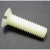 M3x16 Mm Countersunk Slot End Nylon Screws (5) 1 M3x16 Mm Countersunk Slot End Nylon Screws (5) -Model Toy Store m3x16 mm countersunk slot end nylon screws 5