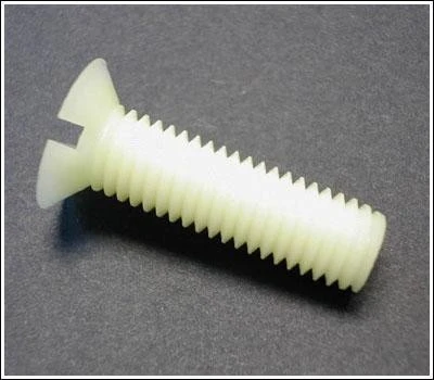 M4x16 Mm Countersunk Slot End Nylon Screws (5) 3 M4x16 Mm Countersunk Slot End Nylon Screws (5)