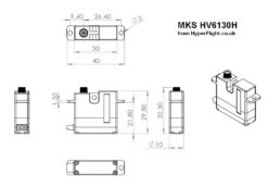 MKS HV6130H Servo - 8.1Kg.cm 0.10s 23.0g 10mm 9 MKS HV6130H Servo - 8.1Kg.cm 0.10s 23.0g 10mm -Model Toy Store mks hv6130h servo 8 1kg cm 0 10s 23 0g 10mm 40