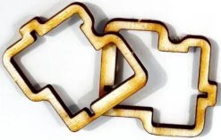 Ply Frame For KST X08 (pair) New -Model Toy Store ply frame for kst x08 pair new 20