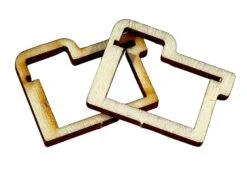 Ply Frame For MKS HS75H (Pair) New -Model Toy Store ply frame for mks hs75h pair new 20