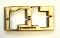 Ply Frame For Two CHA DS06 Servos -Model Toy Store ply frame for two cha ds06 servos 30